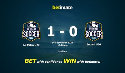 Pronostici, quote e consigli per le scommesse AC Milan U20 vs Empoli U20 14/09/2024