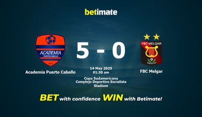 Pronostico, quote e consigli per le scommesse Academia Puerto Cabello vs FBC Melgar 14/05/2025