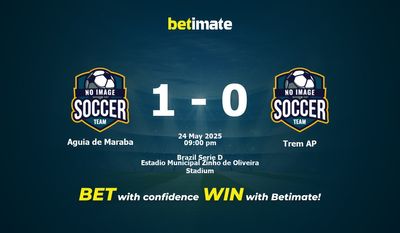 Pronostici, quote e suggerimenti sulle scommesse Aguia de Maraba vs Trem AP 24/05/2025