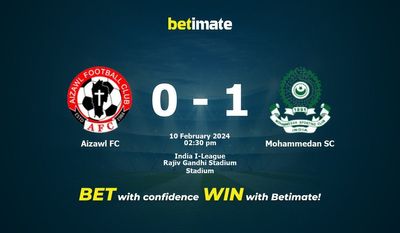 Pronostici, quote e pronostici sulle scommesse Aizawl FC vs Mohammedan SC 10/02/2024