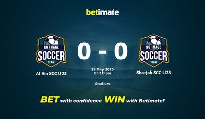 Pronostici, quote e consigli per le scommesse Al Ain SCC U23 vs Sharjah SCC U23 13/05/2025