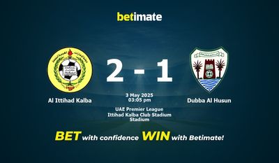 Pronostico, quote e consigli per le scommesse Al Ittihad Kalba vs Dubba Al Husun 05/03/2025