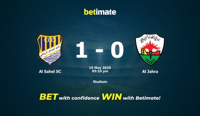 Pronostici, quote e consigli per le scommesse Al Sahel SC vs Al Jahra 15/05/2025
