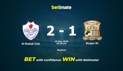 Pronostici, quote e consigli per le scommesse Al Shabab Club vs Burgan SC 15/05/2025