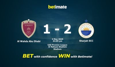 Pronostici, quote e consigli per le scommesse Al Wahda Abu Dhabi vs Sharjah SCC 05/04/2025