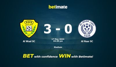 Al Wasl SC vs Al Nasr SC Pronostici, quote e consigli di scommessa 17/05/2024