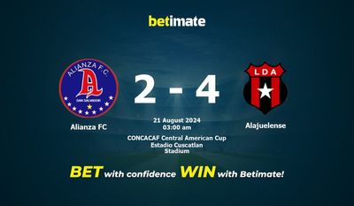 Alianza FC vs Alajuelense Pronostici, quote e pronostici di scommesse 21/08/2024