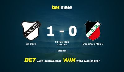 Pronostico, quote e consigli per le scommesse All Boys vs Deportivo Maipu 05/12/2025