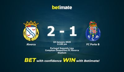 Pronostici, quote e consigli di scommessa vs Alverca FC Porto B 18/01/2025