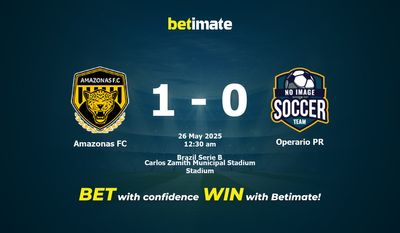 Pronostico, quote e consigli per le scommesse su Amazonas FC vs Operario PR 25/05/2025