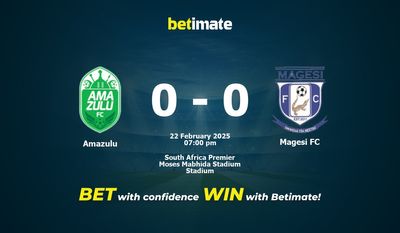 Amazulu vs Magesi FC Pronostici, quote e consigli sulle scommesse 22/02/2025