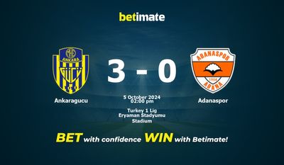 Ankaragucu vs Adanaspor Pronostici, Quote e Consigli per le Scommesse 10/05/2024