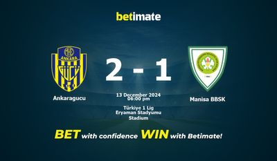 Pronostici, quote e consigli di scommessa Ankaragucu vs Manisa BBSK 13/12/2024