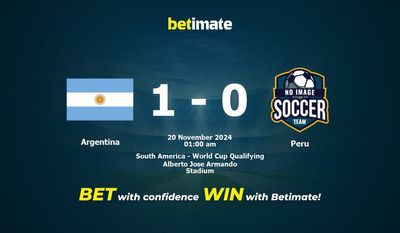 Pronostici, quote e suggerimenti per le scommesse Argentina-Perù 20/11/2024