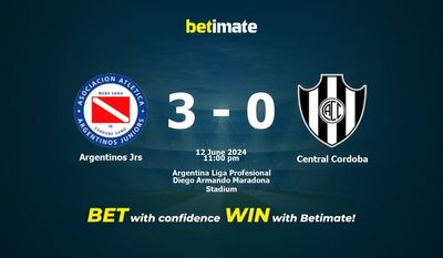 Pronostici, quote e consigli di scommessa su Argentinos Jrs vs Central Cordoba 12/06/2024