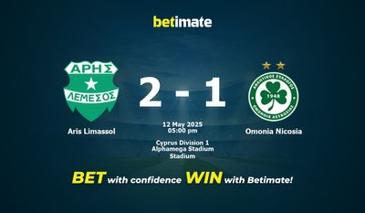 Pronostico, quote e consigli per le scommesse Aris Limassol vs Omonia Nicosia 05/12/2025
