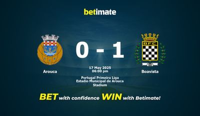 Pronostici, quote e consigli di scommessa Arouca vs Boavista 17/05/2025