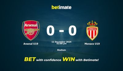 Pronostici, quote e consigli per le scommesse Arsenal U19 vs Monaco U19 12/11/2024
