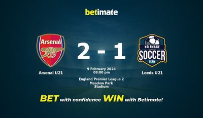 Pronostici, quote e pronostici su Arsenal U21 vs Leeds U21 09/02/2024
