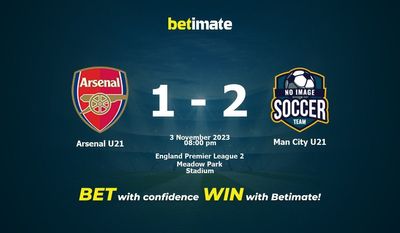 Pronostici, quote e pronostici su Arsenal U21 vs Manchester City U21 03/11/2023