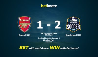 Pronostici, quote e consigli per le scommesse Arsenal U21 vs Sunderland U21 16/12/2024