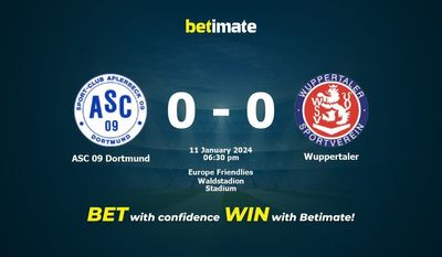 Pronostici, quote e consigli di scommessa ASC 09 Dortmund vs Wuppertaler 11/01/2024