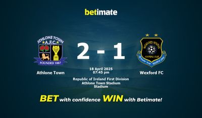 Pronostici, quote e consigli per le scommesse Athlone Town vs Wexford FC 18/04/2025