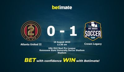 Atlanta United II vs Crown Legacy Pronostico, quote e consigli sulle scommesse 08/09/2023