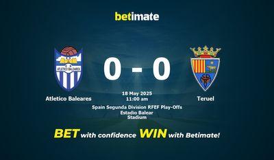 Pronostico, quote e consigli per le scommesse Atletico Baleares vs Teruel 18/05/2025
