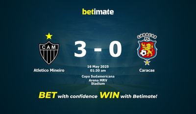 Pronostici, quote e consigli di scommessa Atletico Mineiro vs Caracas 16/05/2025