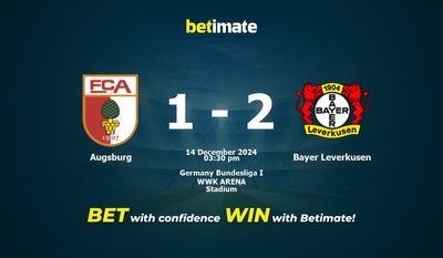 Augsburg vs Bayer Leverkusen Pronostici, quote e consigli sulle scommesse 12/14/2024