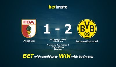Augsburg vs Borussia Dortmund Pronostici, quote e consigli sulle scommesse 26/10/2024