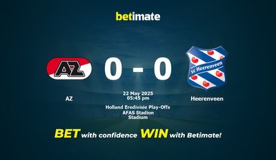 Pronostici, quote e consigli di scommessa contro AZ vs Heerenveen 22/05/2025