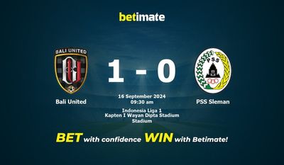 Pronostici, quote e suggerimenti per le scommesse Bali United vs PSS Sleman 16/09/2024