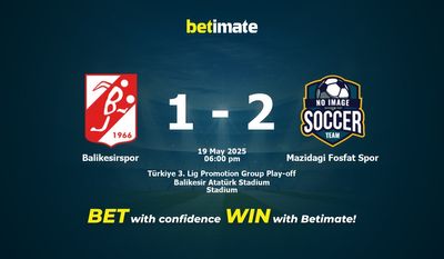 Balikesirspor vs Mazidagi Fosfat Spor Pronostici, quote e consigli di scommessa 19/05/2025