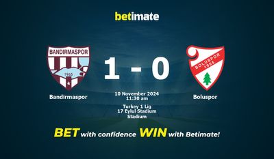 Pronostici, quote e pronostici sulle scommesse Bandirmaspor vs Boluspor 10/11/2024