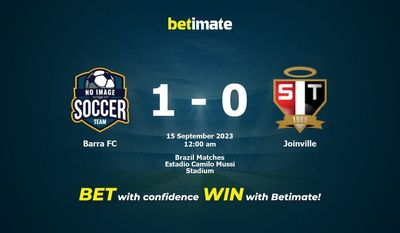 Barra FC vs Joinville Pronostici, quote e consigli di scommessa 14/09/2023