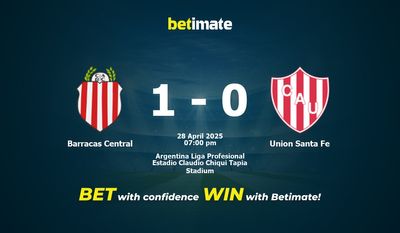 Pronostico, quote e consigli per le scommesse Barracas Central vs Union Santa Fe 28/04/2025