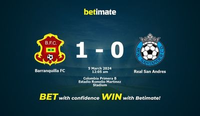 Barranquilla FC vs Real San Andres Pronostici, quote e consigli di scommessa 04/03/2024