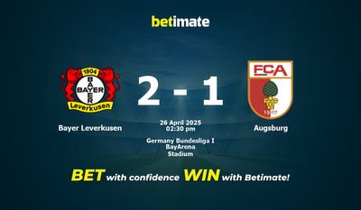Pronostici, quote e consigli per le scommesse Bayer Leverkusen - Augsburg 26/04/2025
