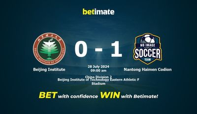 Beijing Institute vs Nantong Haimen Codion Pronostici, quote e consigli di scommessa 28/07/2024