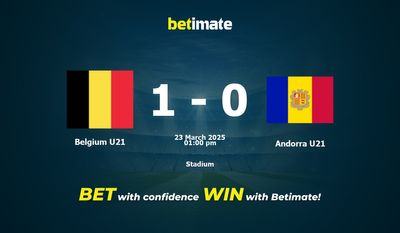 Pronostici, quote e consigli per le scommesse Belgio U21 vs Andorra U21 23/03/2025