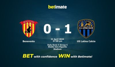 Benevento - US Latina Calcio Pronostici, quote e consigli di scommessa 21/04/2024