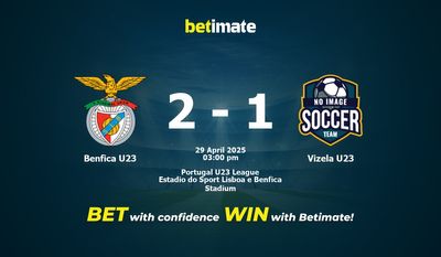 Pronostici, quote e consigli per le scommesse Benfica U23 vs Vizela U23 29/04/2025