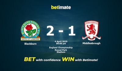 Blackburn vs Middlesbrough Pronostici, quote e consigli sulle scommesse 04/04/2025