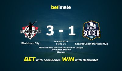Blacktown City vs Central Coast Mariners U21 Pronostici, quote e consigli di scommessa 14/04/2024