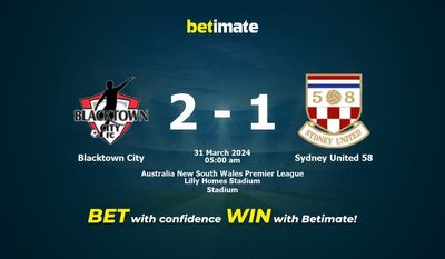 Blacktown City vs Sydney United 58 Pronostici, quote e consigli di scommessa 31/03/2024