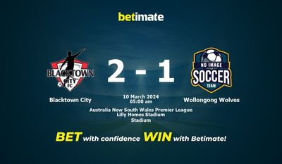 Pronostici, quote e consigli di scommessa Blacktown City vs Wollongong Wolves 10/03/2024