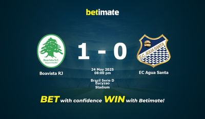 Boavista RJ vs EC Agua Santa Pronostici, quote e consigli di scommessa 24/05/2025
