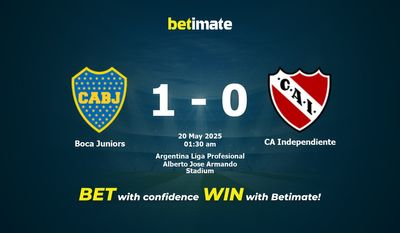 Boca Juniors vs CA Independiente Pronostici, quote e consigli di scommessa 20/05/2025